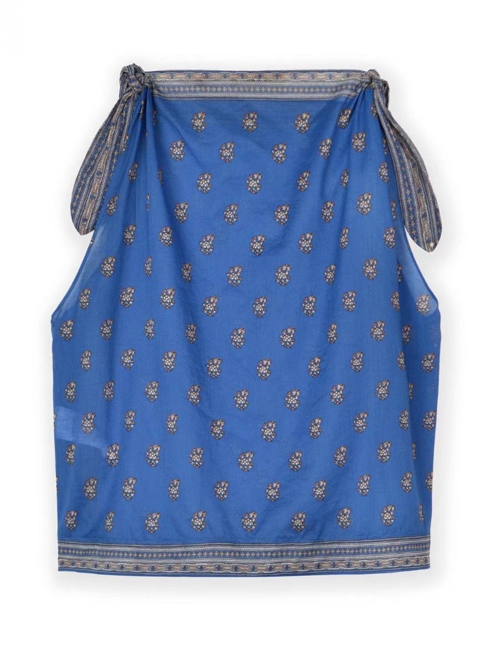 DÔEN NWOT Amalia top in the Eartha Paisley print - Picture 9 of 12